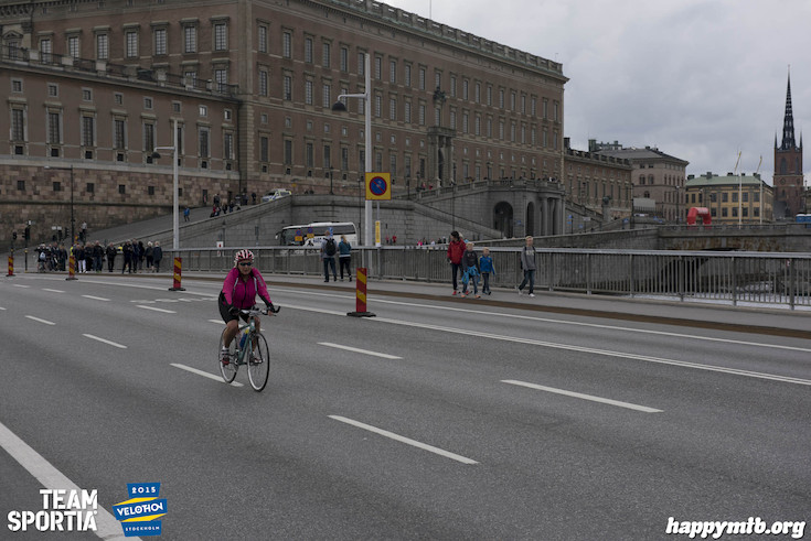 Bild från Velothon Stockholm 2015 - Slottet