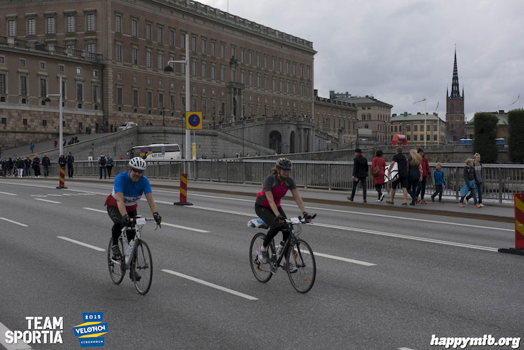 Bild från Velothon Stockholm 2015 - Slottet