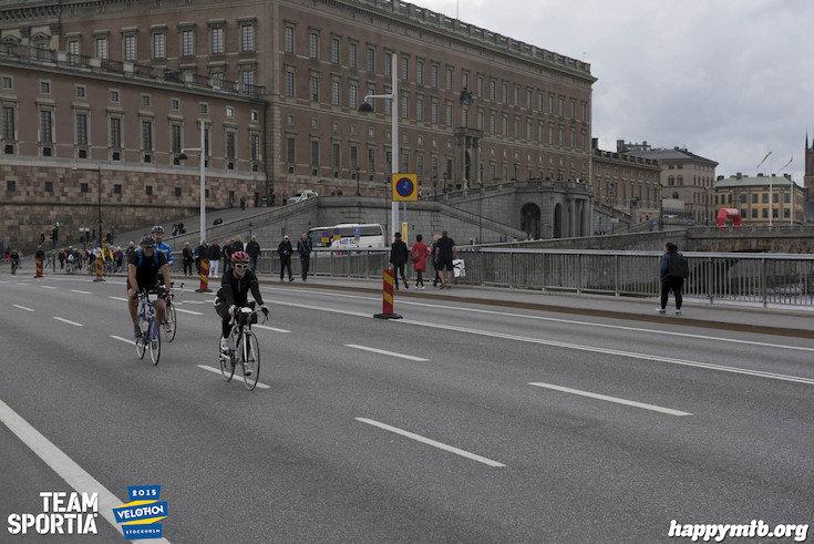 Bild från Velothon Stockholm 2015 - Slottet
