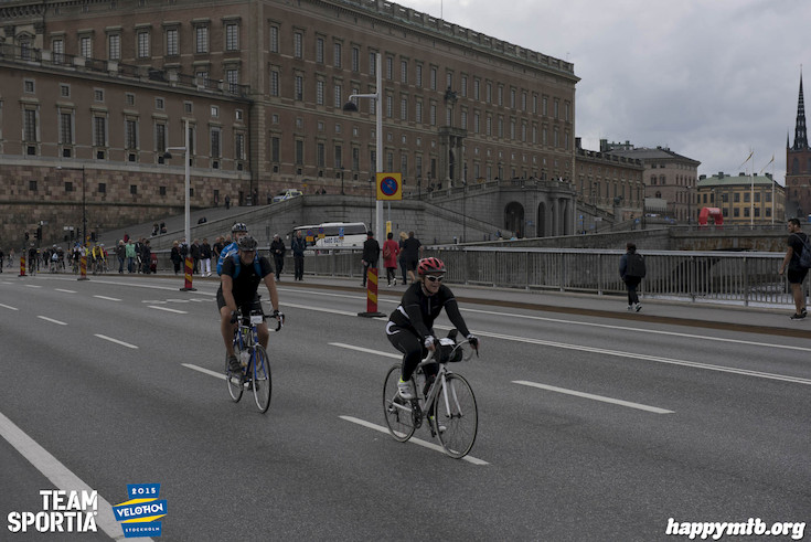 Bild från Velothon Stockholm 2015 - Slottet