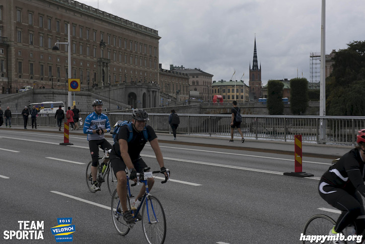 Bild från Velothon Stockholm 2015 - Slottet
