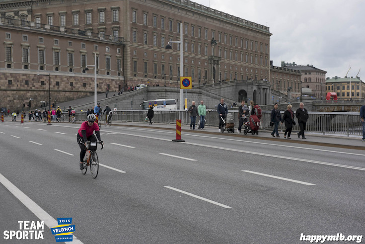 Bild från Velothon Stockholm 2015 - Slottet