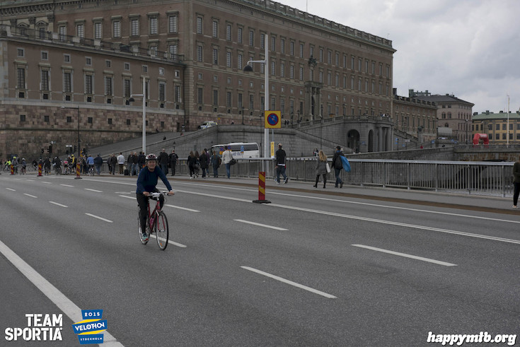 Bild från Velothon Stockholm 2015 - Slottet