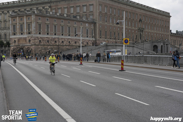 Bild från Velothon Stockholm 2015 - Slottet