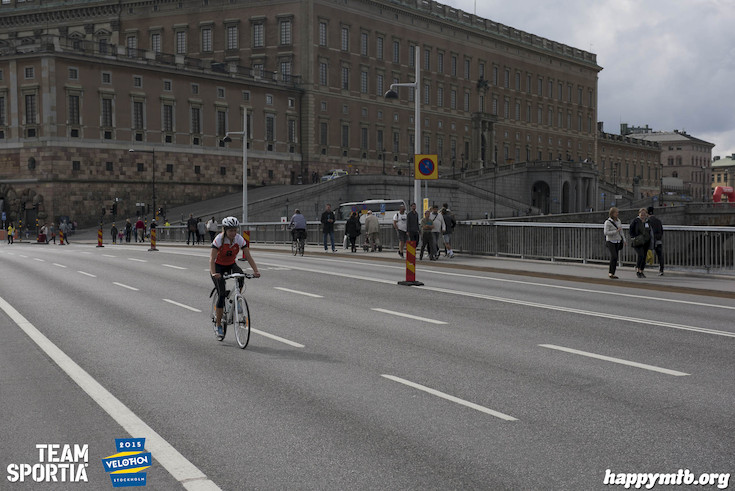 Bild från Velothon Stockholm 2015 - Slottet