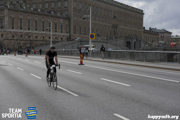 Bild från Velothon Stockholm 2015 - Slottet