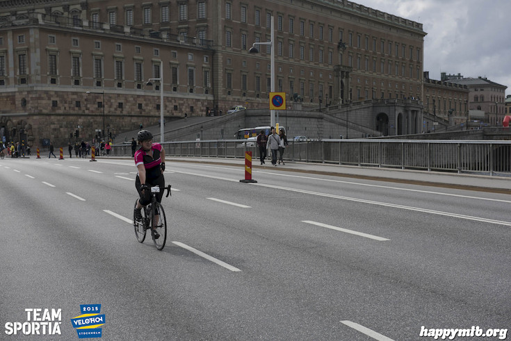 Bild från Velothon Stockholm 2015 - Slottet