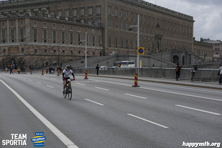 Bild från Velothon Stockholm 2015 - Slottet