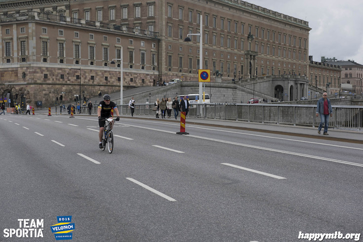 Bild från Velothon Stockholm 2015 - Slottet