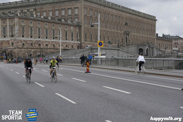 Bild från Velothon Stockholm 2015 - Slottet