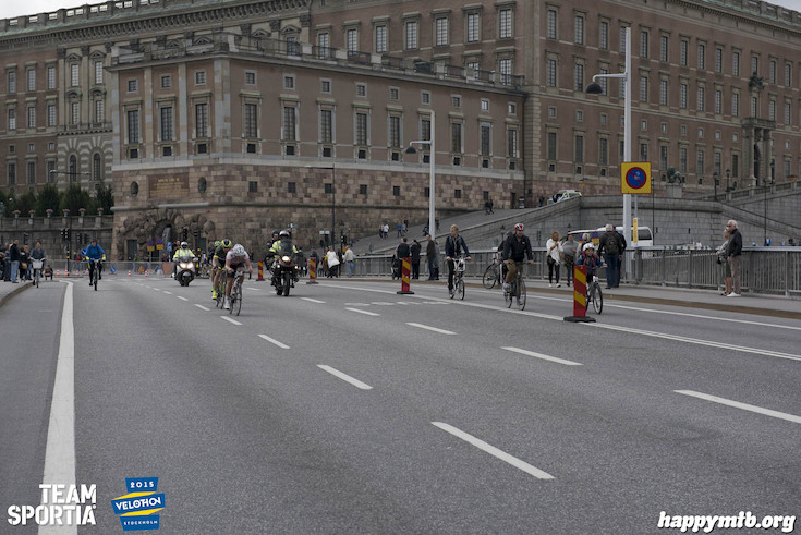 Bild från Velothon Stockholm 2015 - Slottet