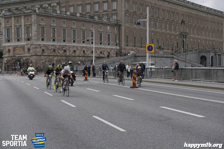 Bild från Velothon Stockholm 2015 - Slottet