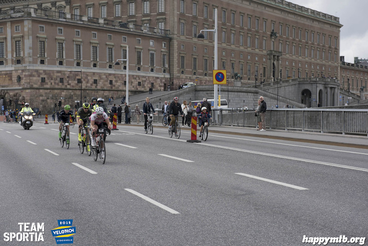 Bild från Velothon Stockholm 2015 - Slottet