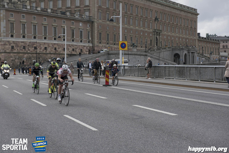 Bild från Velothon Stockholm 2015 - Slottet