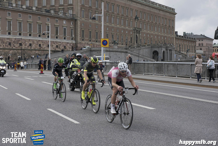 Bild från Velothon Stockholm 2015 - Slottet