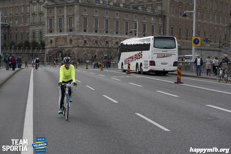 Bild från Velothon Stockholm 2015 - Slottet