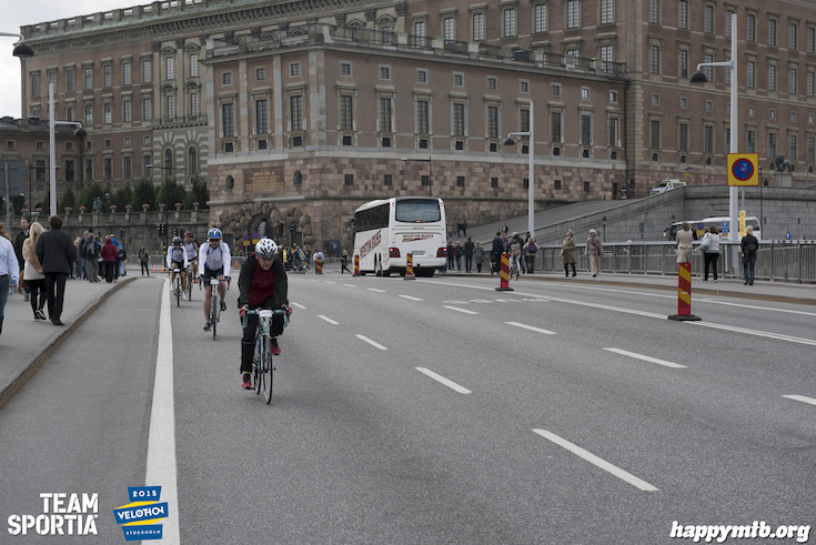 Bild från Velothon Stockholm 2015 - Slottet
