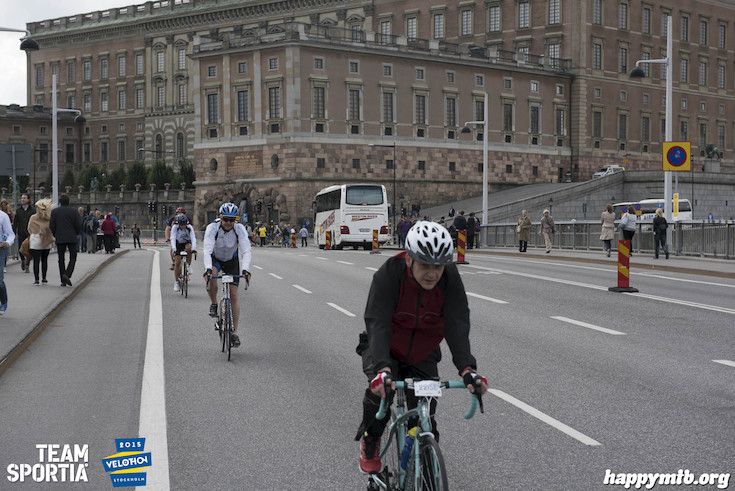 Bild från Velothon Stockholm 2015 - Slottet