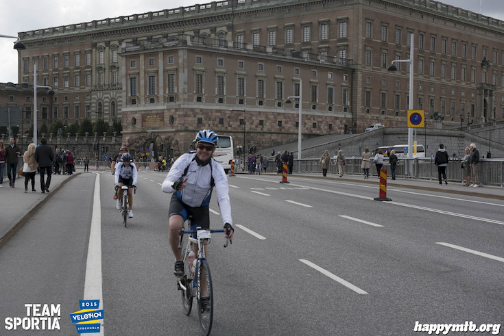Bild från Velothon Stockholm 2015 - Slottet