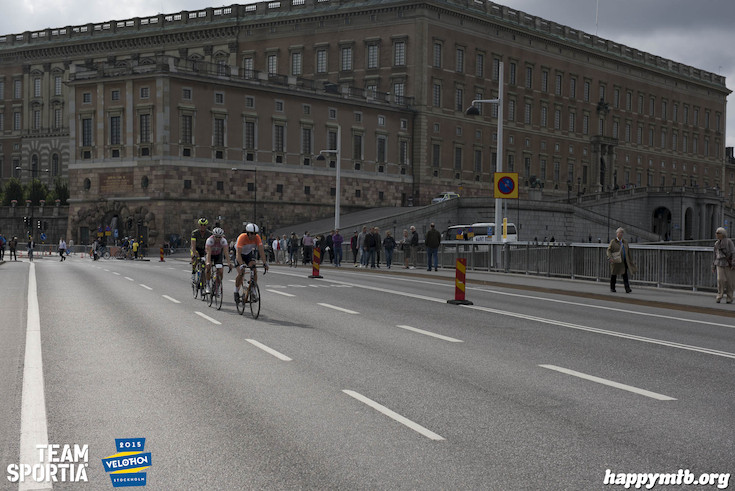 Bild från Velothon Stockholm 2015 - Slottet