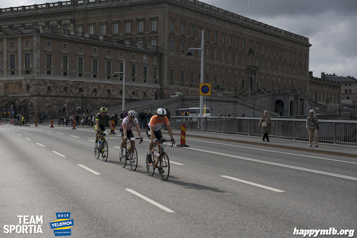 Bild från Velothon Stockholm 2015 - Slottet