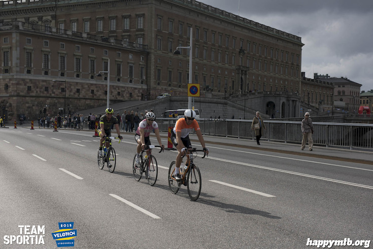 Bild från Velothon Stockholm 2015 - Slottet