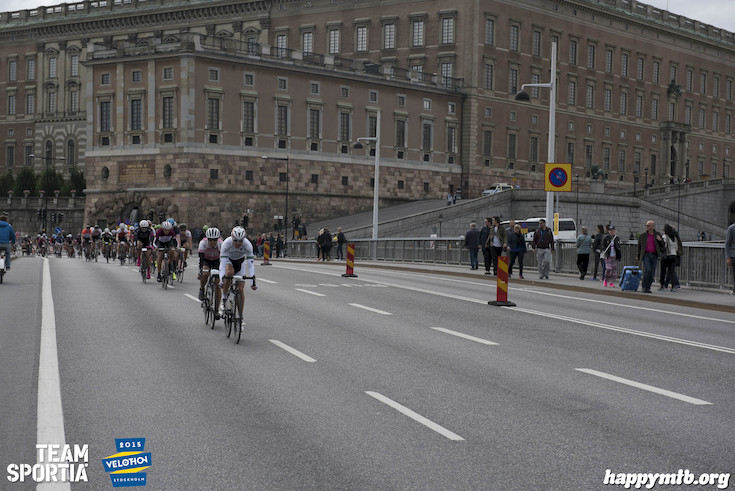 Bild från Velothon Stockholm 2015 - Slottet
