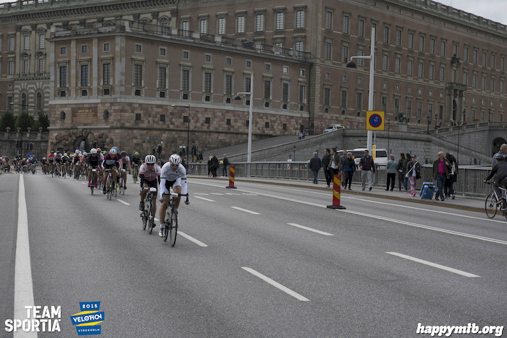 Bild från Velothon Stockholm 2015 - Slottet