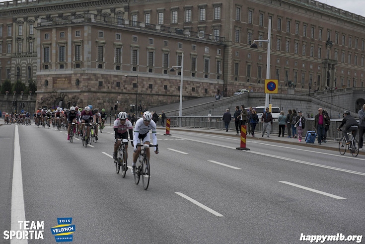 Bild från Velothon Stockholm 2015 - Slottet