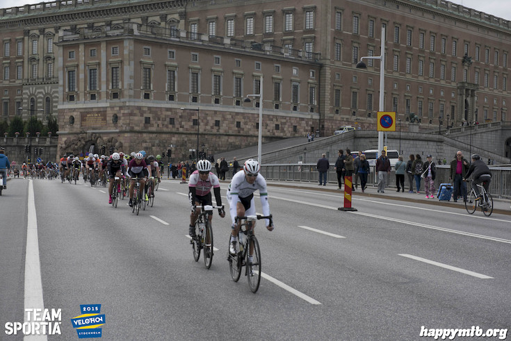 Bild från Velothon Stockholm 2015 - Slottet