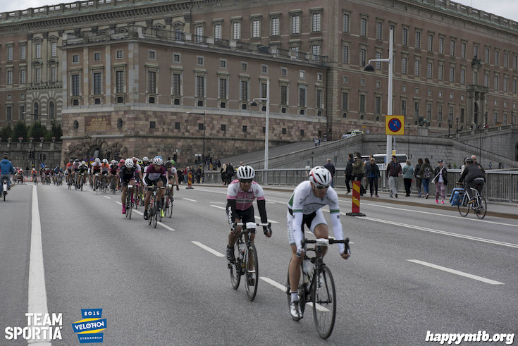 Bild från Velothon Stockholm 2015 - Slottet