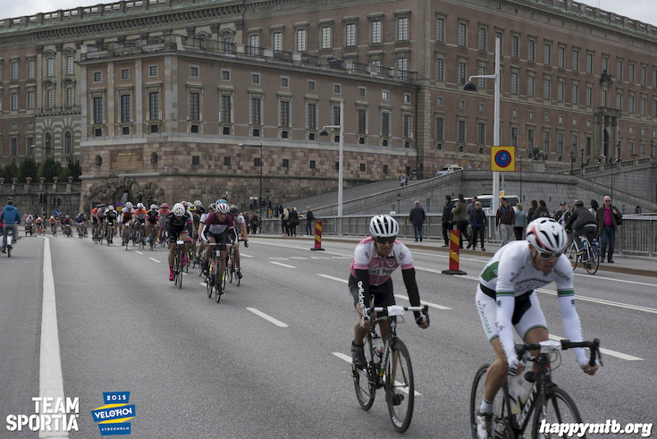 Bild från Velothon Stockholm 2015 - Slottet