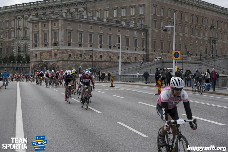 Bild från Velothon Stockholm 2015 - Slottet