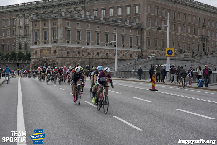 Bild från Velothon Stockholm 2015 - Slottet