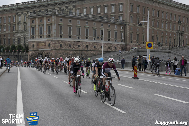 Bild från Velothon Stockholm 2015 - Slottet