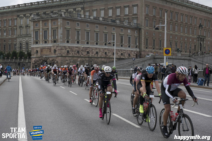 Bild från Velothon Stockholm 2015 - Slottet