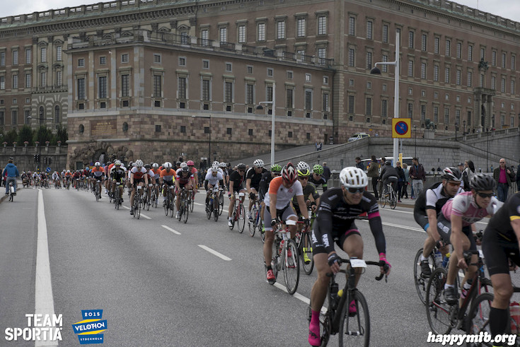 Bild från Velothon Stockholm 2015 - Slottet