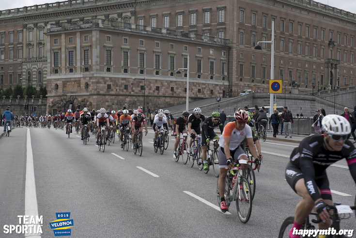 Bild från Velothon Stockholm 2015 - Slottet