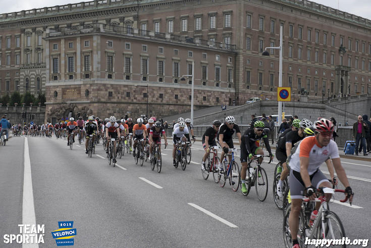 Bild från Velothon Stockholm 2015 - Slottet