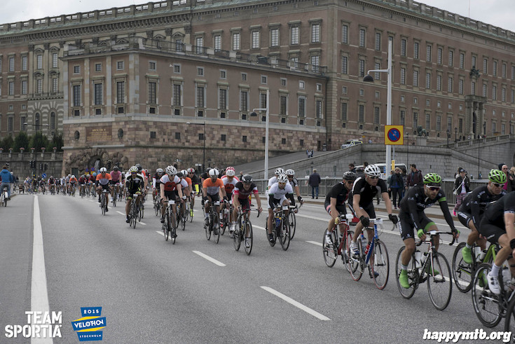 Bild från Velothon Stockholm 2015 - Slottet
