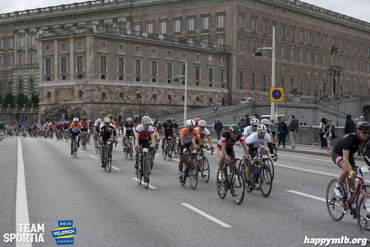 Bild från Velothon Stockholm 2015 - Slottet