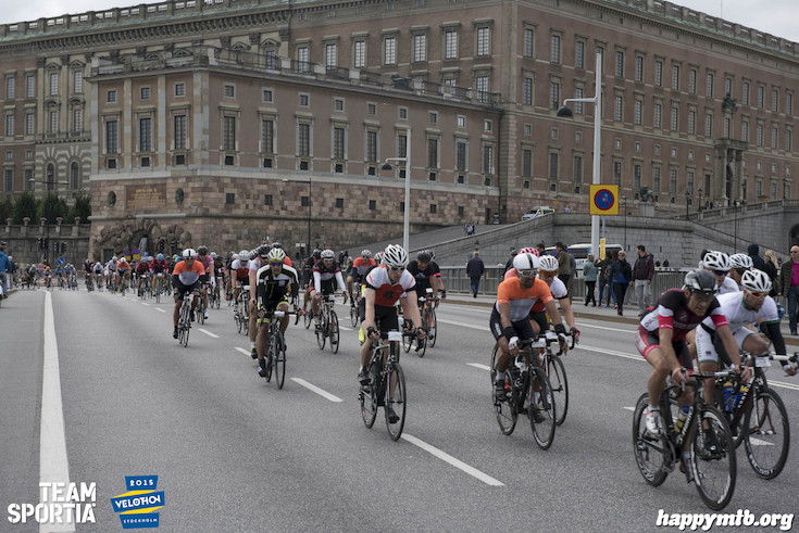 Bild från Velothon Stockholm 2015 - Slottet