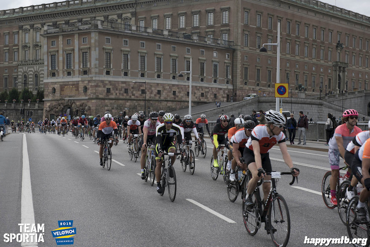 Bild från Velothon Stockholm 2015 - Slottet