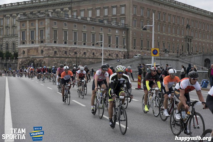 Bild från Velothon Stockholm 2015 - Slottet