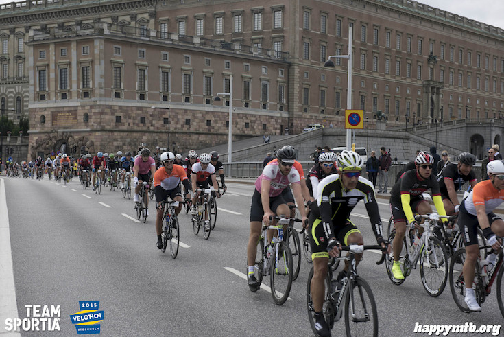 Bild från Velothon Stockholm 2015 - Slottet