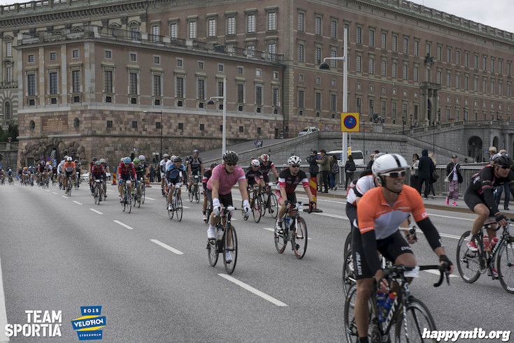Bild från Velothon Stockholm 2015 - Slottet
