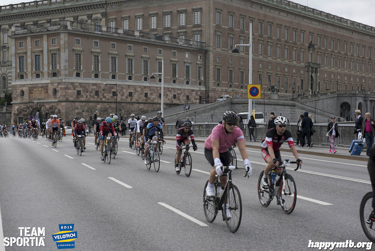 Bild från Velothon Stockholm 2015 - Slottet
