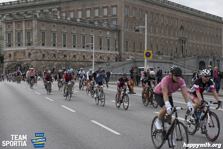 Bild från Velothon Stockholm 2015 - Slottet
