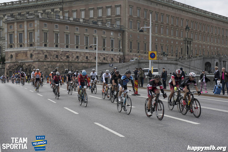 Bild från Velothon Stockholm 2015 - Slottet