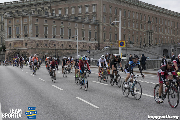 Bild från Velothon Stockholm 2015 - Slottet
